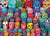 Puzzle 1000 pièces - Crânes Traditionnels Mexicains - Eurographics