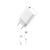 Myway Pack Chargeur Secteur 20W PD avec Cable USB-C Lightning Ultra Rapide Blanc