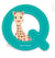 Lettre Q Sophie la Girafe - Janod