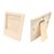 Cadre photo en bois forme polaroid 12 x 15 cm