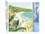 Peinture par Numéro Figured'Art - Paradis du surf - Kit de Loisir Créatif DIY Numéro d'Art Complet - 40x50cm sans châssis en bois