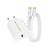 Mayaxess Chargeur Secteur pour Galaxy A56 20W + Câble USB-C 1m Blanc