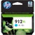 Cartouche Jet d'encre originale N°912XL 3YL81AE Cyan HP