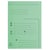 Paquet de 25 chemises 2 rabats SUPER 210 Contact - 24x32cm - Vert clair - x 5 - Exacompta
