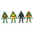 Tortues Ninja Archie Comics - Pack de 4 Figurines Stump Wrestling Turtles 18 cm - Neca