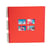 Album photo à spirales 60 pages noires Milano - Rouge - Exacompta