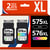Pack compatible CANON PG-575XL/CL-576XL 2 cartouches - 123CONSOMMABLES