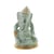 Statuette Ganesh assis en Laiton vert antique 8.2 cm - Omsaé