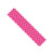 MégaCréa DIY - Ruban adhésif fantaisie 1,5 cm x 10 m fuchsia Pois blanc