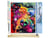 Peinture par Numéro Figured'Art - Chien coloré abstrait - Kit de Loisir Créatif DIY Numéro d'Art Complet - 40x50cm toile roulée + châssis en bois à monter