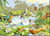 Canevas antique La vie des marais 45x60cm