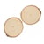 Set 2 rondelles 4 à 5 cm - Artemio