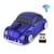 Souris Sans Fil Forme Voiture 1200 DPI 3 Boutons Bleue Bleu YONIS