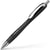 Stylo à bille - Encre bleue - Pointe large - Corps noir - Rétractable - Schneider Slider Rave