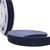 Bobine 10m Velours haute densité bleu marine