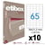 10 boîtes de 6500 étiquettes - Format 38x21,2mm - Etibox - Apli 119770