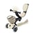 Go Up Baby 360° Flash – Lights taupe - Globber - Vert