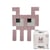 Kit mosaïque DIY pixel art - Monster - Rose