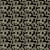 Tissu Viscose Twill Chains kaki sur fond Noir