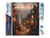 Diamond Painting Broderie Diamant Figured’Art 40x50cm toile entière roulée avec diamants carrés - Rue d'Automne et vieille Ville
