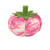 Tomate porte-épingles 8cm tie&die fuchsia