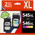 PG545 / CL546 XL - Pack 2 cartouches Canon 545/546 compatibles Pixma MG2450 TS3050 - sans niveau - 123CONSOMMABLES