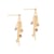 Boucles d'oreilles Bianca en pierres Agate Botswana - Sloya