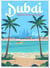 Affiche Dubaï 2 | A3 : 29,7x42cm