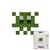 Kit mosaïque DIY pixel art - Little monster - Vert foncé