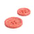 Lot de 6 boutons écorces de riz rouge