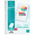 Sachet de 100 pochettes perforées polypropylène grainé 5/100e - A4 - Cristal - x 10 - Exacompta