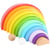 Blocs en bois Arc-en-ciel XL - Small Foot company