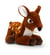 Peluche Keeleco 100% recyclée - Biche - 22cm