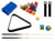 Pack d'accessoires pour billard 7feet - 1001Jouets - Jaune