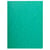 Chemise simple sans élastique avec 3 rabats carte lustrée 400gm2 - A4 - Vert - x 25 - Exacompta