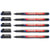 Lot de 5 marqueurs permanents - EDDING - Pointe super fine 0,3 mm - Bleu