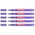 Lot de 5 marqueurs peinture brillante - EDDING - Pointe ronde 1-2 mm - Violet Métallisé