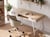 Bureau MDF Marron clair CLARITA - Beliani