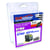 Lot de 3 rubans compatibles pour titreuse Dymo 40918 9mm/7m plastique noir sur jaune