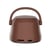 Enceinte Bluetooth Mini Bass Puissante Autonomie 4H Métal Marron YONIS