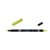Lot de 6 feutres pinceaux aquarellables double pointe - TOMBOW - 126 olive clair