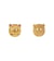 Bouton bois enfants chat 18mm