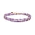 Bracelet Lumia en pierres Améthyste - Sloya