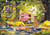 Puzzle 1000 pièces - Camping des Fées avec des Amis de la Forêt - Alipson Puzzle