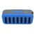 Enceinte Bluetooth Forme Pot D'échappement Voiture TWS Support Carte TF FM AUX USB Bleu YONIS