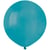 10 Ballons Turquoise Mat Ø48cm