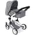 Poussette de poupée combinée JARA jean gris
