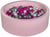 Piscine à balles Aire de jeu + 200 balles rose perle, rose, argent - Velinda