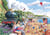 Puzzle 250 pièces - Pièces XXL - Au Bord de la Mer - HOP - House of Puzzles