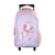 Sac à Dos Scolaire à Roulettes Violet Cybel Bagtrotter